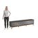 Rack Kappesberg 3 Portas Preto Fosco/chumbo 218 Cm