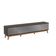 Rack Kappesberg 3 Portas Preto Fosco/chumbo 218 Cm