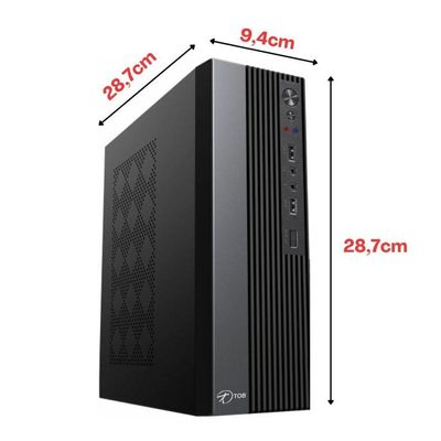 Computador Tob Slim Compacto 4ª Geração Intel Core I7 Ssd 120gb RAM 8gb Windows 10 Trial Desktop