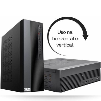 Computador Tob Slim Compacto 4ª Geração Intel Core I7 Ssd 120gb RAM 8gb Windows 10 Trial Desktop