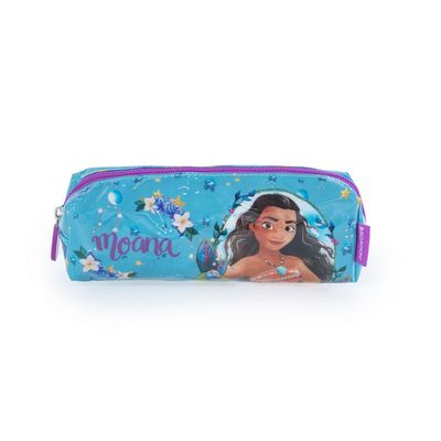 Estojo Escolar Feminino Moana U / Verde claro