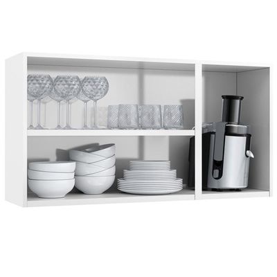 Armário De Cozinha De Aço Aéreo Telasul Topázio Branco