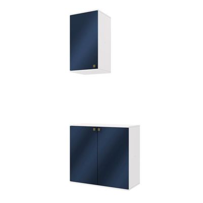 Conjunto Banheiro C/ Aéreo Kappesberg Celeste 2 Peças