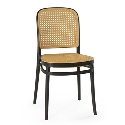 Kit 6 Cadeiras De Jantar Roma Para Sala E Cozinha - Preto