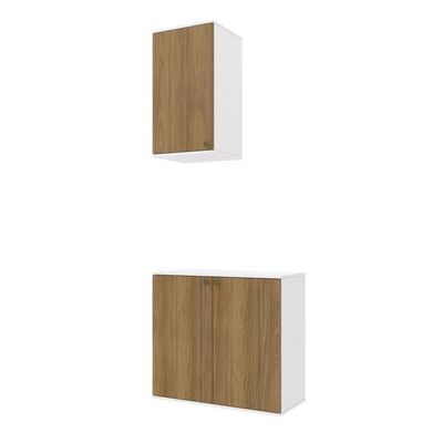 Conjunto Banheiro Aéreo Kappesberg Celeste 2 Peças 80cm