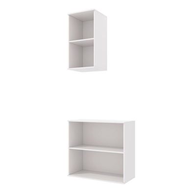 Conjunto Banheiro Aéreo Kappesberg Celeste 2 Peças 80cm