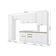 Cozinha Modulada Celeste Kappesberg 100% Mdf Branco 360cm