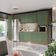 Cozinha Modulada Celeste Kappesberg Mdf Nogueira/verde 360cm