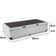Cama Box Baú Solteiro Sintético Sereneprime Branco 88x188x44