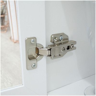 Balcão 03 Gavetas 02 Portas 120 Cm Americana Henn Branco Hp