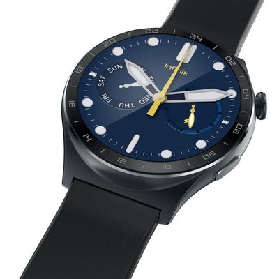 Smartwatch Infinix Xwatch 3 WE IP68  Tela Amoled Always On 466 Pixels 1,43” Preto
