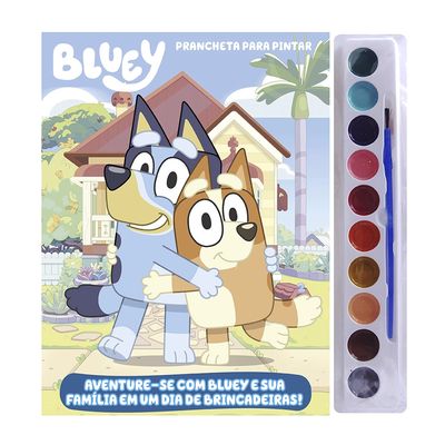 Prancheta para Colorir Editora Online Bluey