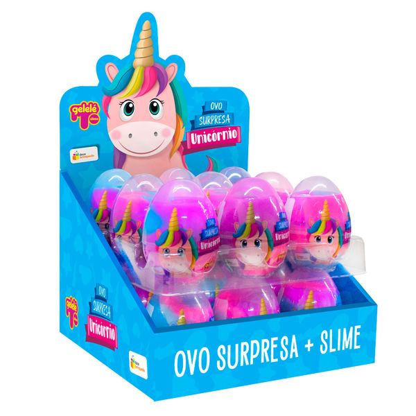Ovo Surpresa Unicórnio Doce Brinquedo