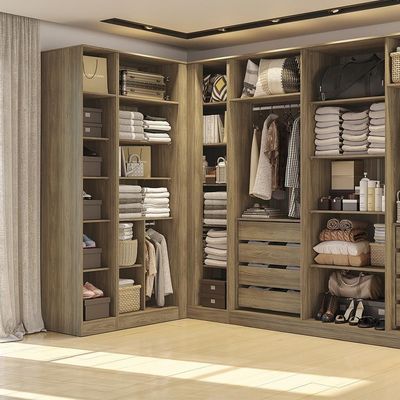 Guarda-roupa Closet 1 Cabid Kappesberg Adapt Nogueira 71cm