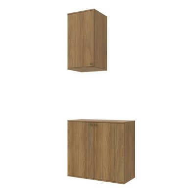 Conjunto Banheiro Com Aéreo Kappesberg Celeste 2 Peças