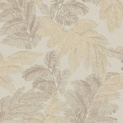 Papel de Parede Thema Folhagem Bege 28813
