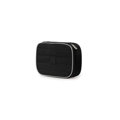 Estojo Box Masculino Grande Color Block Preto U / Preto