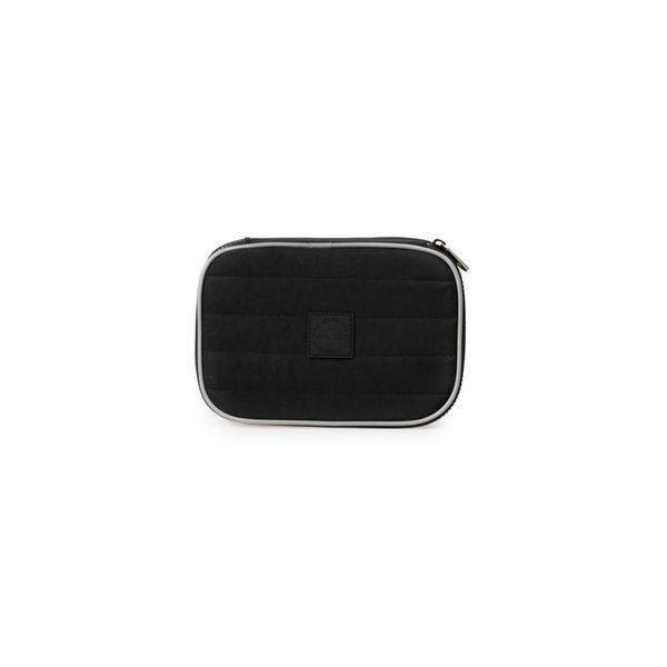 Estojo Box Masculino Grande Color Block Preto U / Preto