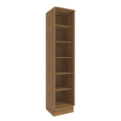 Paneleiro Celeste Kappesberg 100% Mdf 1 Porta Nogueira 50cm