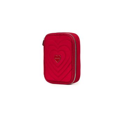 Estojo Box Feminino Grande BG Girl Vermelho U / Vermelho