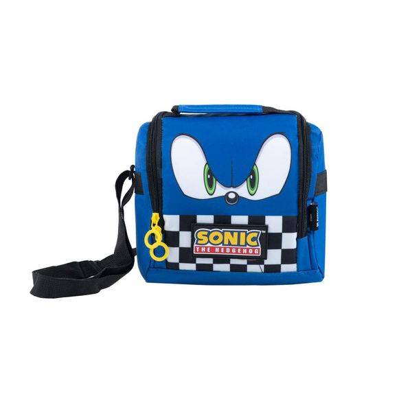 Lancheira Escolar Masculina Sonic Azul U / Azul