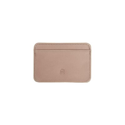 Porta Cartão Masculino de Couro com RFID Street Bege U / Bege
