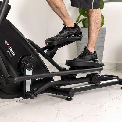 Eliptico Starke Sh30 - 45cm De Passada Suave E Confortável Bluetooth Para Apps De Treino
