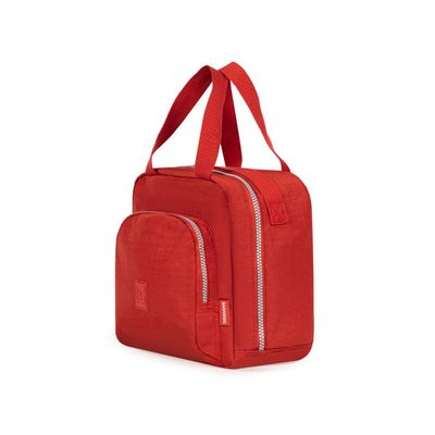 Lancheira Escolar Feminina Pop Fun Vermelho U / Vermelho