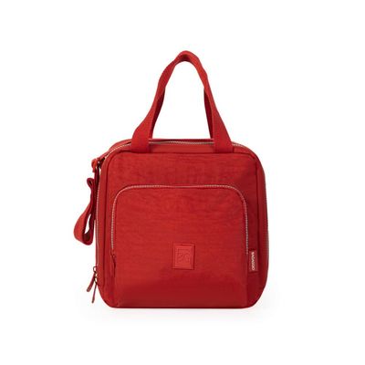 Lancheira Escolar Feminina Pop Fun Vermelho U / Vermelho