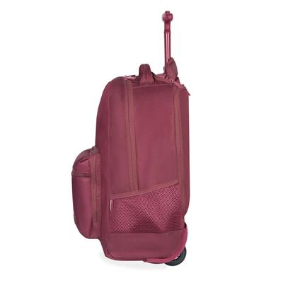 Mochila Feminina com Rodas Studio Executiva Vinho U / Vinho