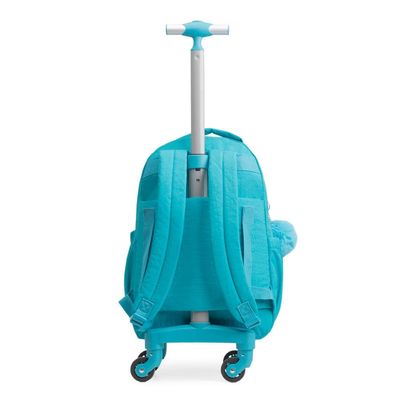 Mochila de 4 Rodinhas Feminina Juvenil Pop Fun Azul Claro 0226814033001