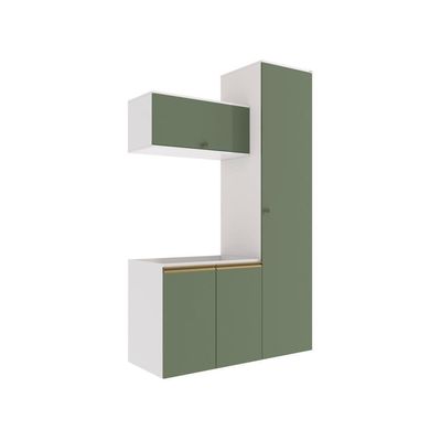 Conjunto Para Banheiro Kappesberg Celeste 3 Peças 130cm