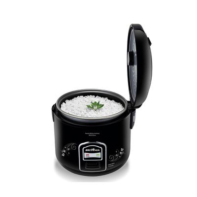 Panela Elétrica de Arroz Britânia Prime PA10 Preta 10 Xícaras - 127V
