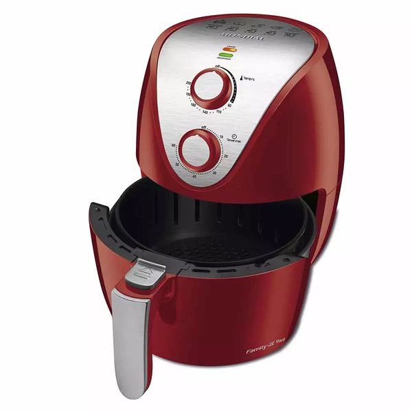 Fritadeira Elétrica Air Fryer Mondial Family IV Red AF-32-RI 3,5L Vermelha - 220V