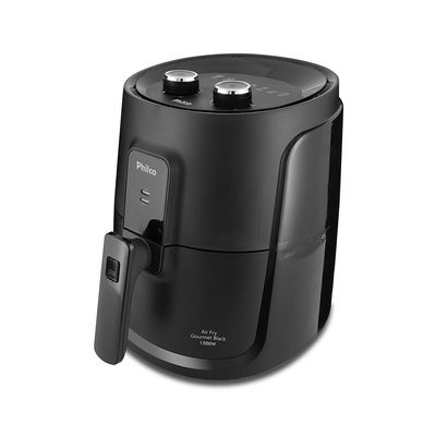 Fritadeira Elétrica Air Fryer Philco Gourmet Black PFR15P 4L Preta - 220V