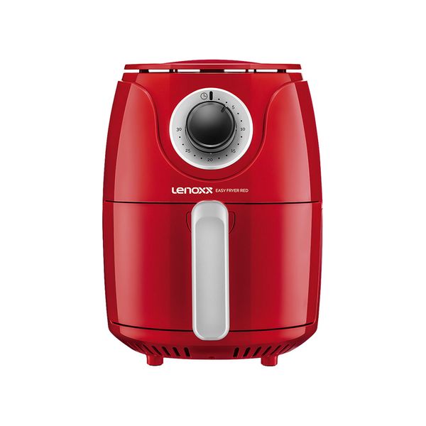 Fritadeira Elétrica sem Óleo Air Fryer Lenoxx Easy Fryer PRF905 2,5L Vermelha - 110V