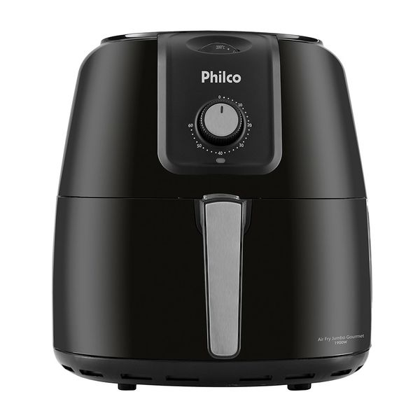 Fritadeira Elétrica Air Fryer Philco Jumbo Gourmet PFR13P 8,1L Preta - 127V Fritadeira Elétrica Air Fryer Philco Jumbo Gourmet PFR13P 8,1L Preta - 127V