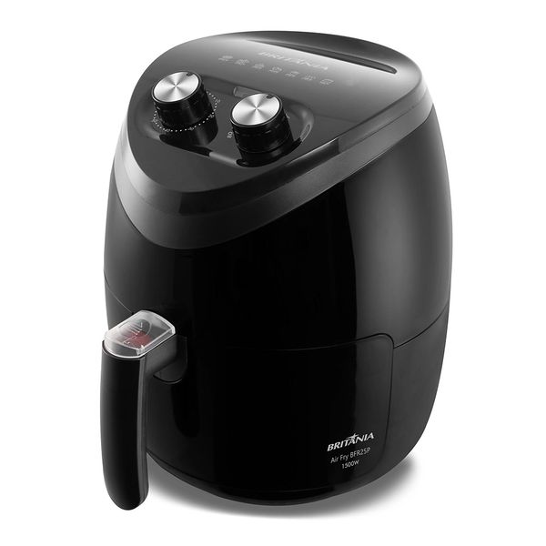 Fritadeira Elétrica Air Fryer Britânia BFR25P 4L Preta - 220V