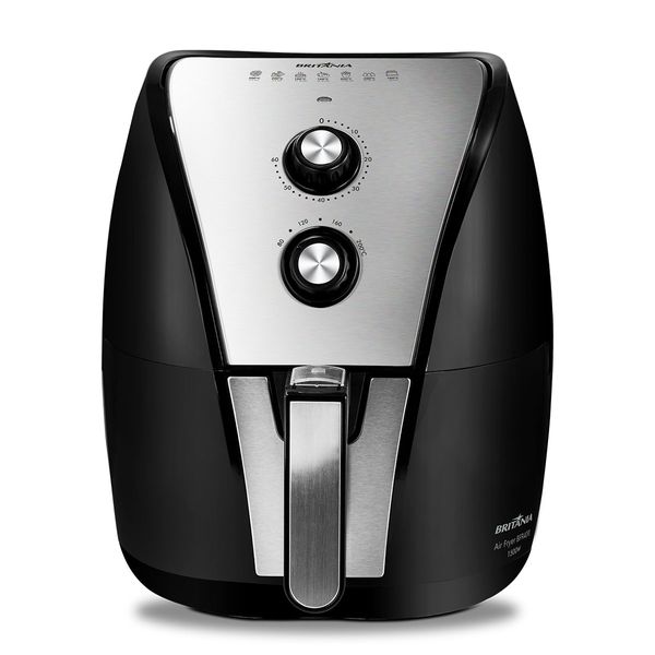 Fritadeira Elétrica Air Fryer Britânia BFR40PI 5L Preta - 127V