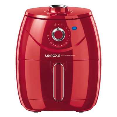 Fritadeira Elétrica Air Fryer Lenoxx Grand Fryer PRF911 4L Vermelha - 127V
