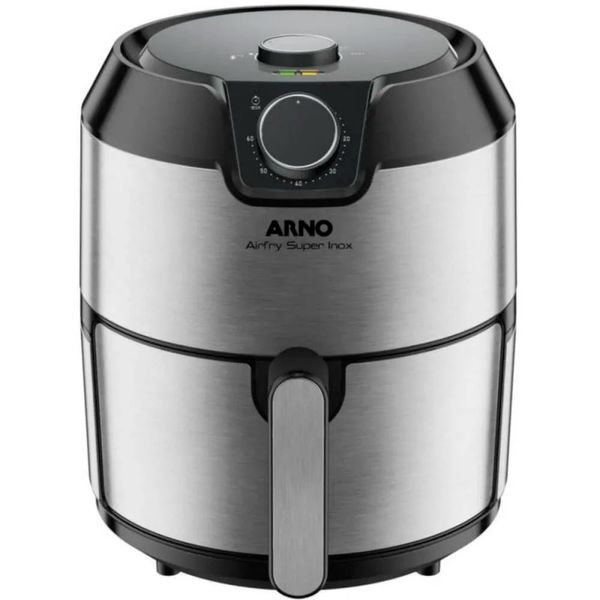 Fritadeira Elétrica Air Fryer Arno Ifry Inox 4,2L - 127V