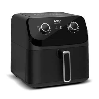 Fritadeira  Air Fryer Arno Mega 7,5L Preta  127V.