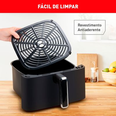 Fritadeira  Air Fryer Arno Mega 7,5L Preta  127V.