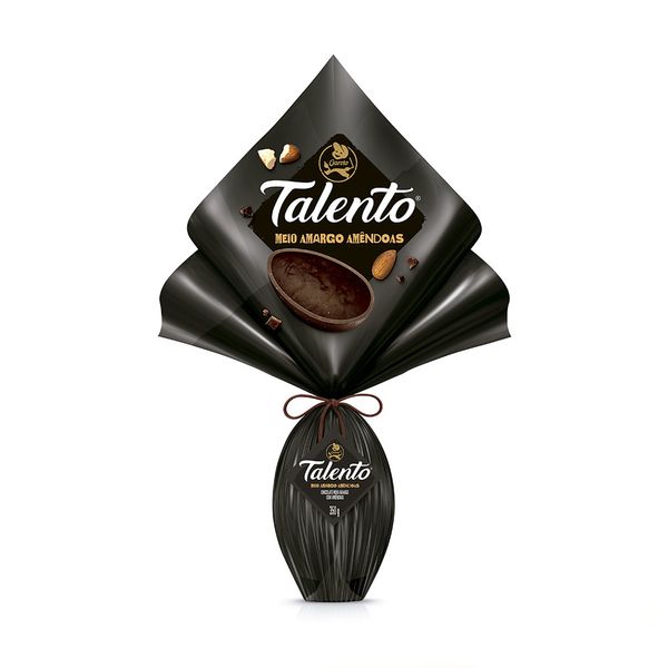 Ovo de Páscoa Garoto Talento Meio Amargo 350g Ovo de Páscoa Garoto Talento Meio Amargo 350g