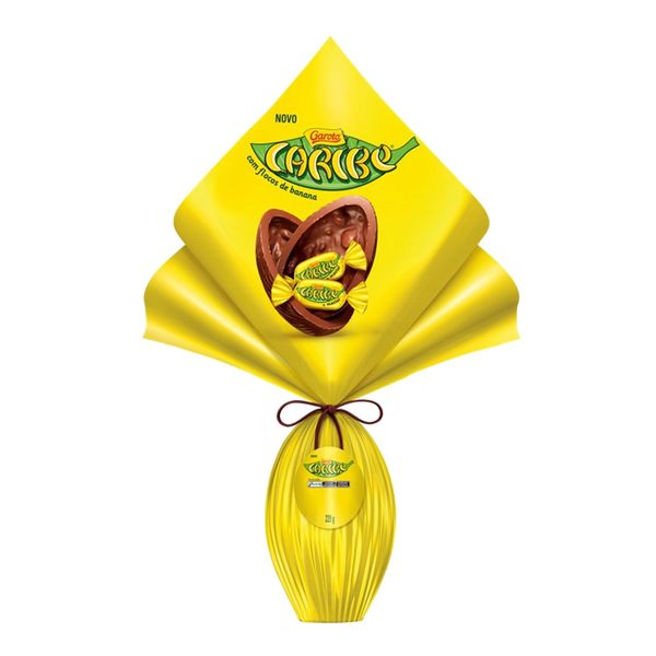 Ovo de Páscoa Garoto Caribe 229g