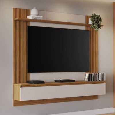 Painel Para Tv Até 65 Freijó-off White Notável Móveis Freijó-off White