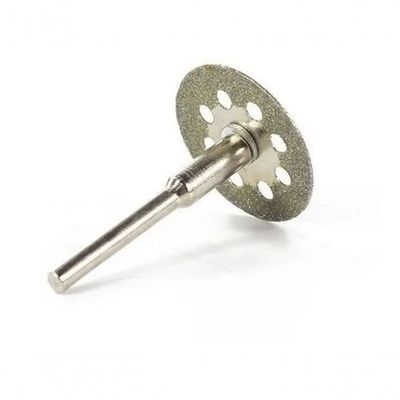10 Serra Discos 22mm Diamantados Corte Micro Retífica Dremel