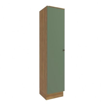 Paneleiro Celeste Kappesberg 100% Mdf 1 Porta Nogueira/verde