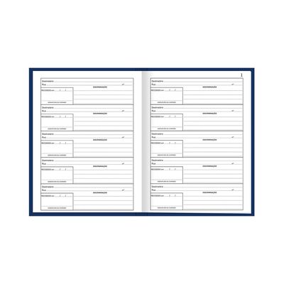 Livro Protocolo Correspondência Tilibra Capa Dura com 104 Folhas 153x216mm