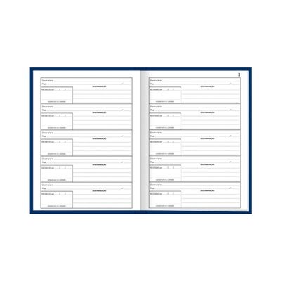 Livro Protocolo Correspondência Tilibra Capa Dura com 104 Folhas 153x216mm